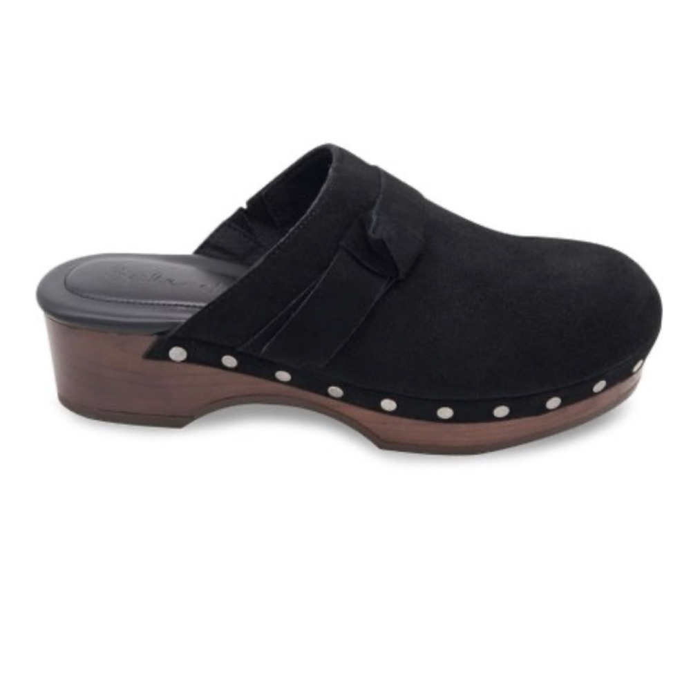 Splendid Olive Suede Clog